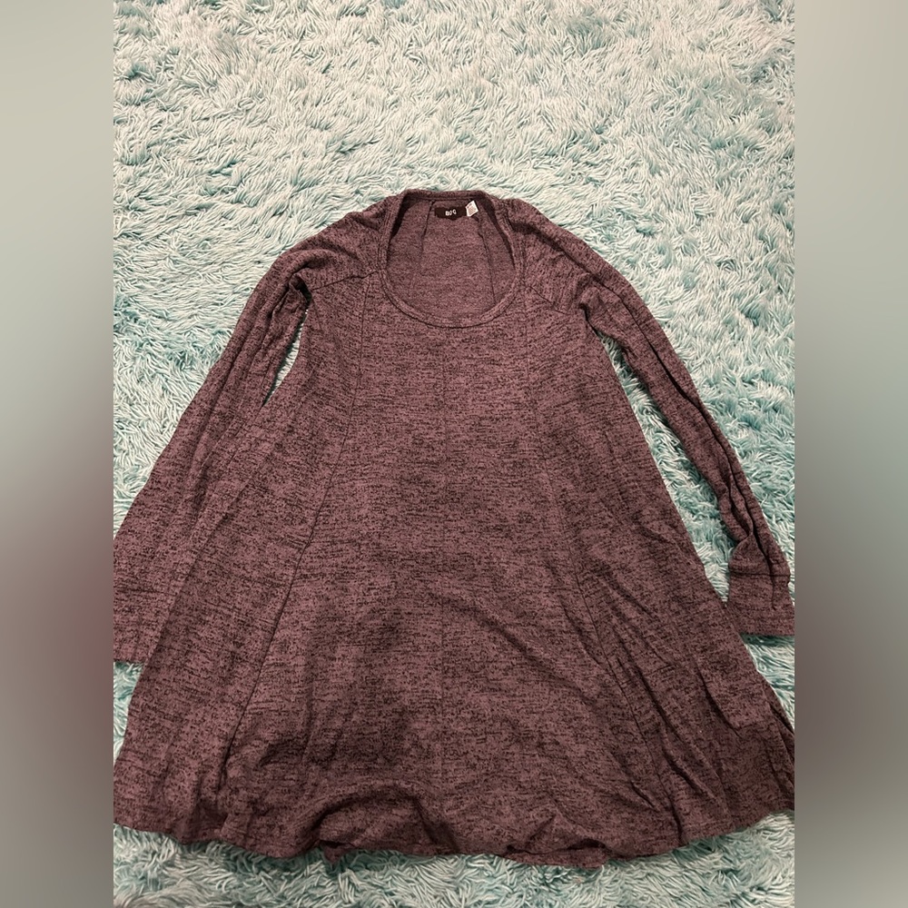 BDG grey long-sleeve dress.